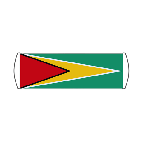 Bannière de défilement Drapeau du Guyana - Pixelforma