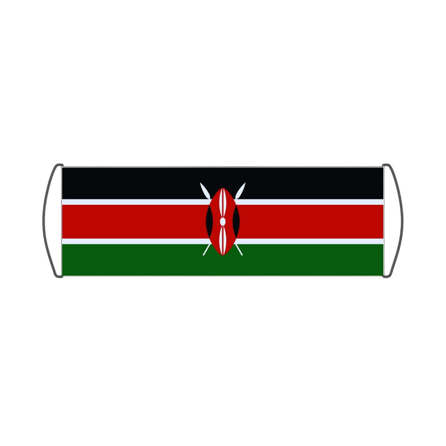 Bannière de défilement Drapeau du Kenya - Pixelforma