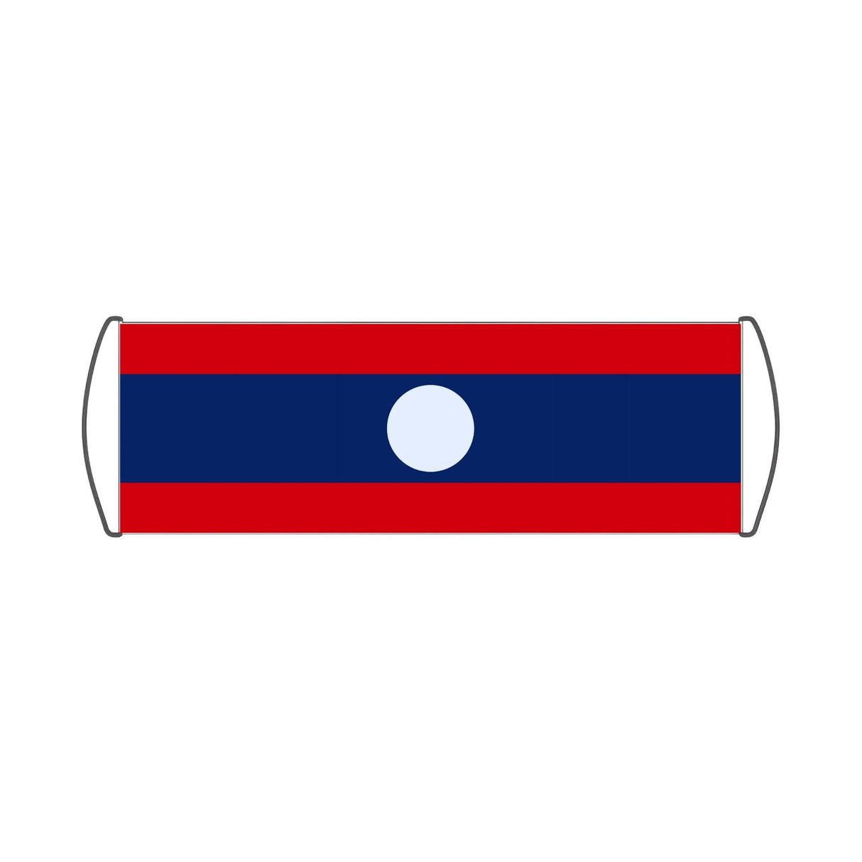 Bannière de défilement Drapeau du Laos - Pixelforma