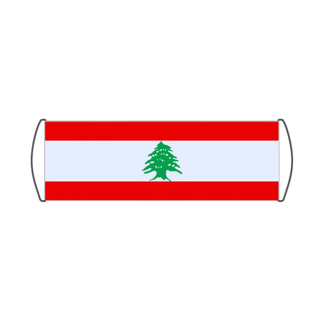 Bannière de défilement Drapeau du Liban - Pixelforma