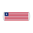 Liberia Flag Scroll Banner - Pixelforma