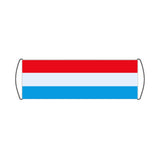 Luxembourg Flag Scroll Banner - Pixelforma