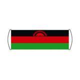 Malawi Flag Scroll Banner - Pixelforma