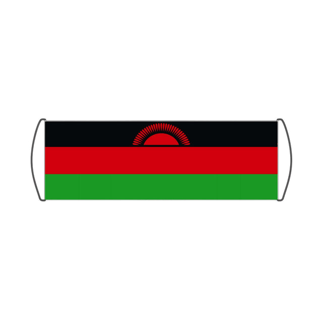 Bannière de défilement Drapeau du Malawi - Pixelforma