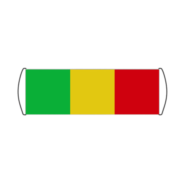 Mali Flag Scroll Banner - Pixelforma