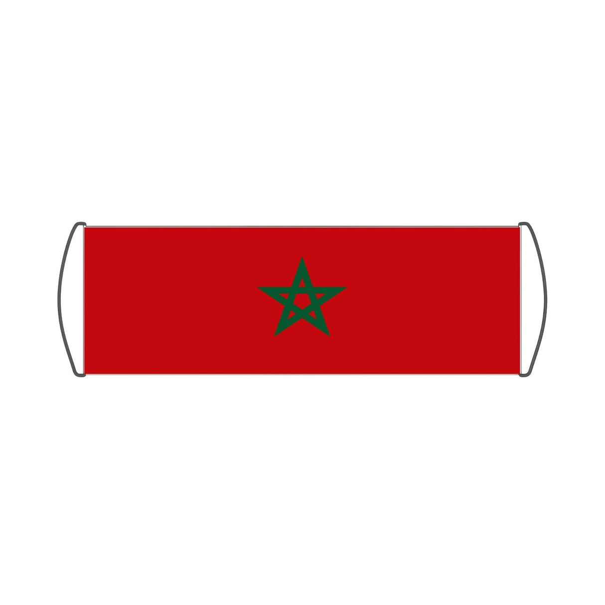 Bannière de défilement Drapeau du Maroc - Pixelforma