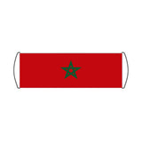 Bannière de défilement Drapeau du Maroc - Pixelforma