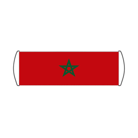 Bannière de défilement Drapeau du Maroc - Pixelforma