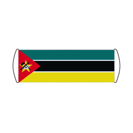 Mozambique Flag Scroll Banner - Pixelforma