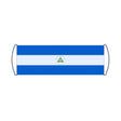 Nicaragua Flag Scroll Banner - Pixelforma