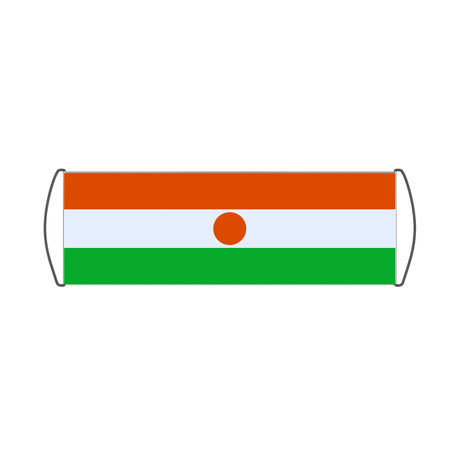 Flag of Niger Scroll Banner - Pixelforma