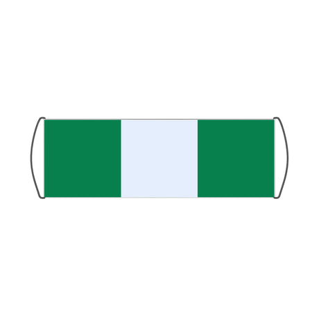 Nigeria Flag Scroll Banner - Pixelforma