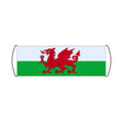Flag of Wales Scroll Banner - Pixelforma