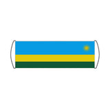 Bannière de défilement Drapeau du Rwanda - Pixelforma