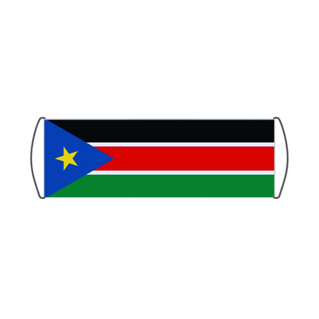 South Sudan Flag Scroll Banner - Pixelforma