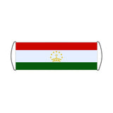 Bannière de défilement Drapeau du Tadjikistan - Pixelforma