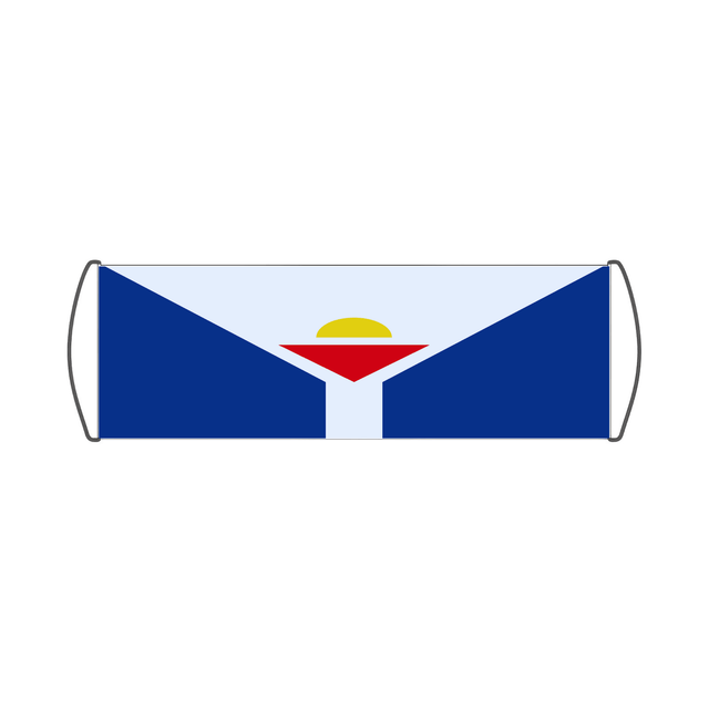 Bannière de défilement Drapeau du Territoire britannique - Pixelforma