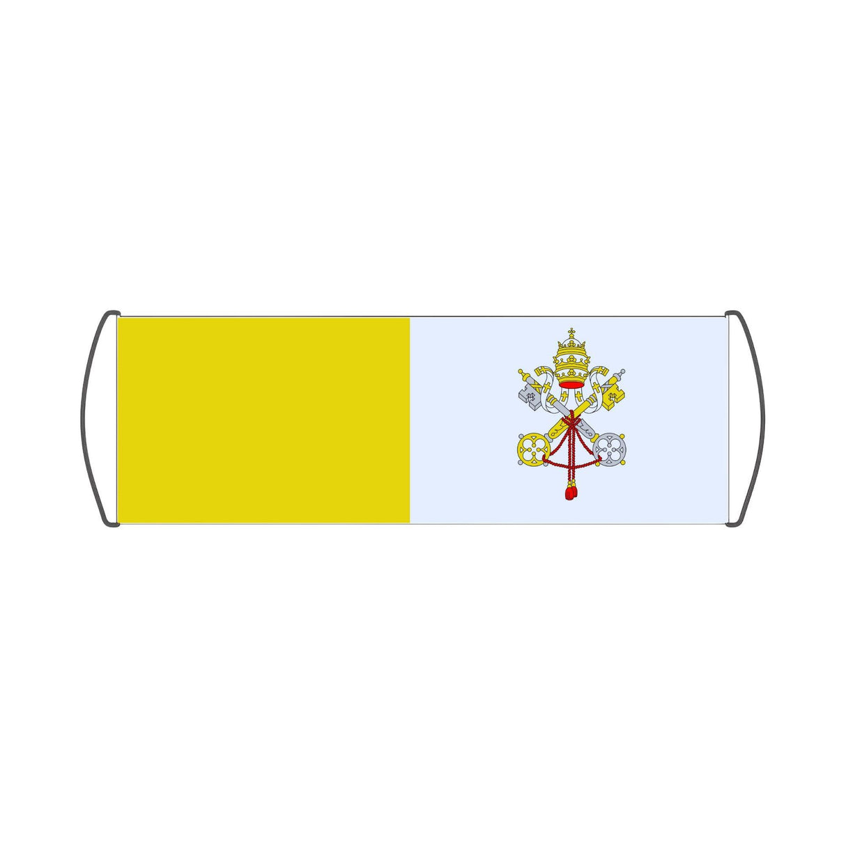 Bannière de défilement Drapeau du Vatican - Pixelforma