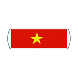 Vietnam Flag Scroll Banner - Pixelforma