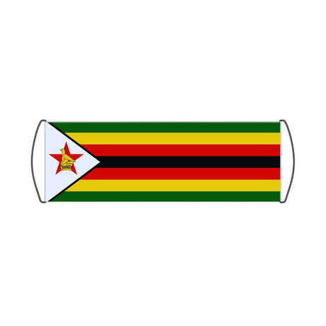 Zimbabwe Flag Scroll Banner - Pixelforma