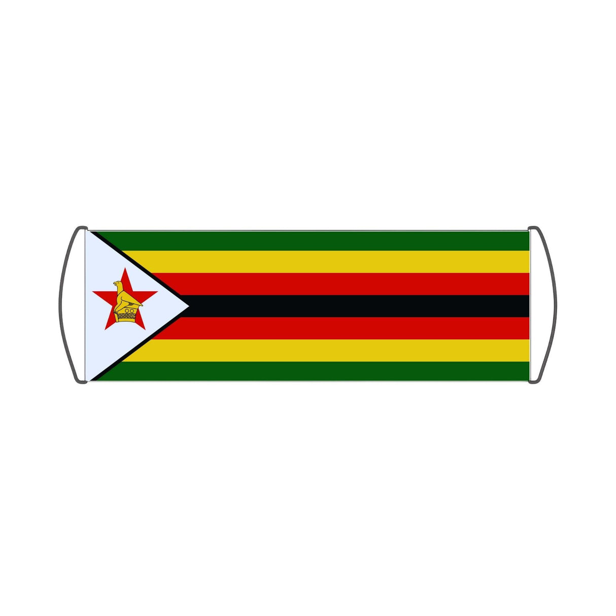 Bannière de défilement Drapeau du Zimbabwe - Pixelforma