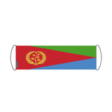 Bannière de défilement drapeau érythrée en polyester - pixelforma