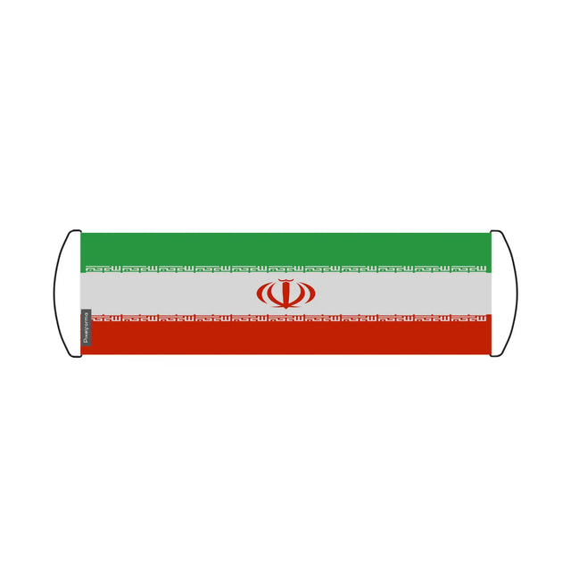 Bannière de défilement drapeau iran en polyester - pixelforma