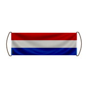 Bannière de défilement drapeau pays-bas en polyester