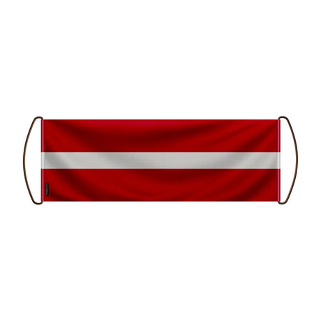 Bannière de défilement drapeau ttonie polyester main