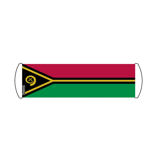 Bannière de défilement Drapeau Vanuatu en Polyester - Pixelforma 