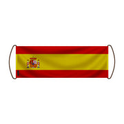 Bannière de défilement espagne polyester pour événements