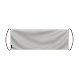 Bannière de défilement france polyester blanche à main