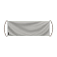 Bannière de défilement france polyester drapeau gris clair