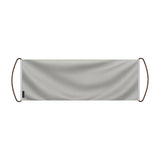 Bannière de défilement france polyester drapeau gris clair