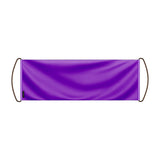 Bannière de défilement france polyester drapeau violet