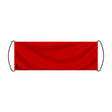 Bannière de défilement france rouge polyester pour événements