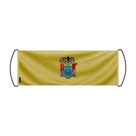 Bannière de défilement new jersey polyester pour événements