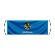 Bannière de défilement oklahoma polyester pour événements sportifs