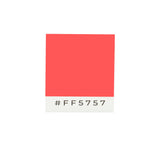 Bannière de défilement rouge clair en polyester pour événements