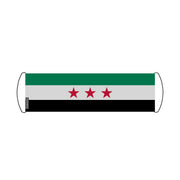 Bannière de défilement syrie en polyester pour extérieur