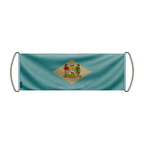 Bannière défilante delaware polyester pour événements sportifs