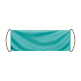 Bannière défilante france polyester bleu turquoise clair