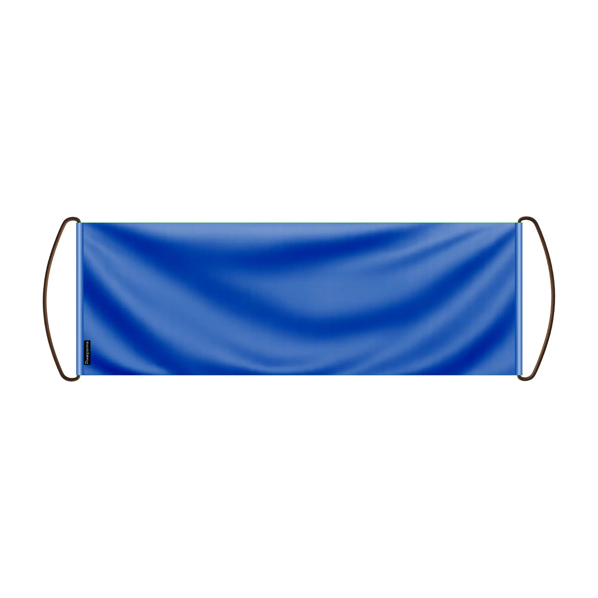 Bannière défilante france polyester main bleu violet
