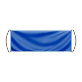 Bannière défilante france polyester main bleu violet