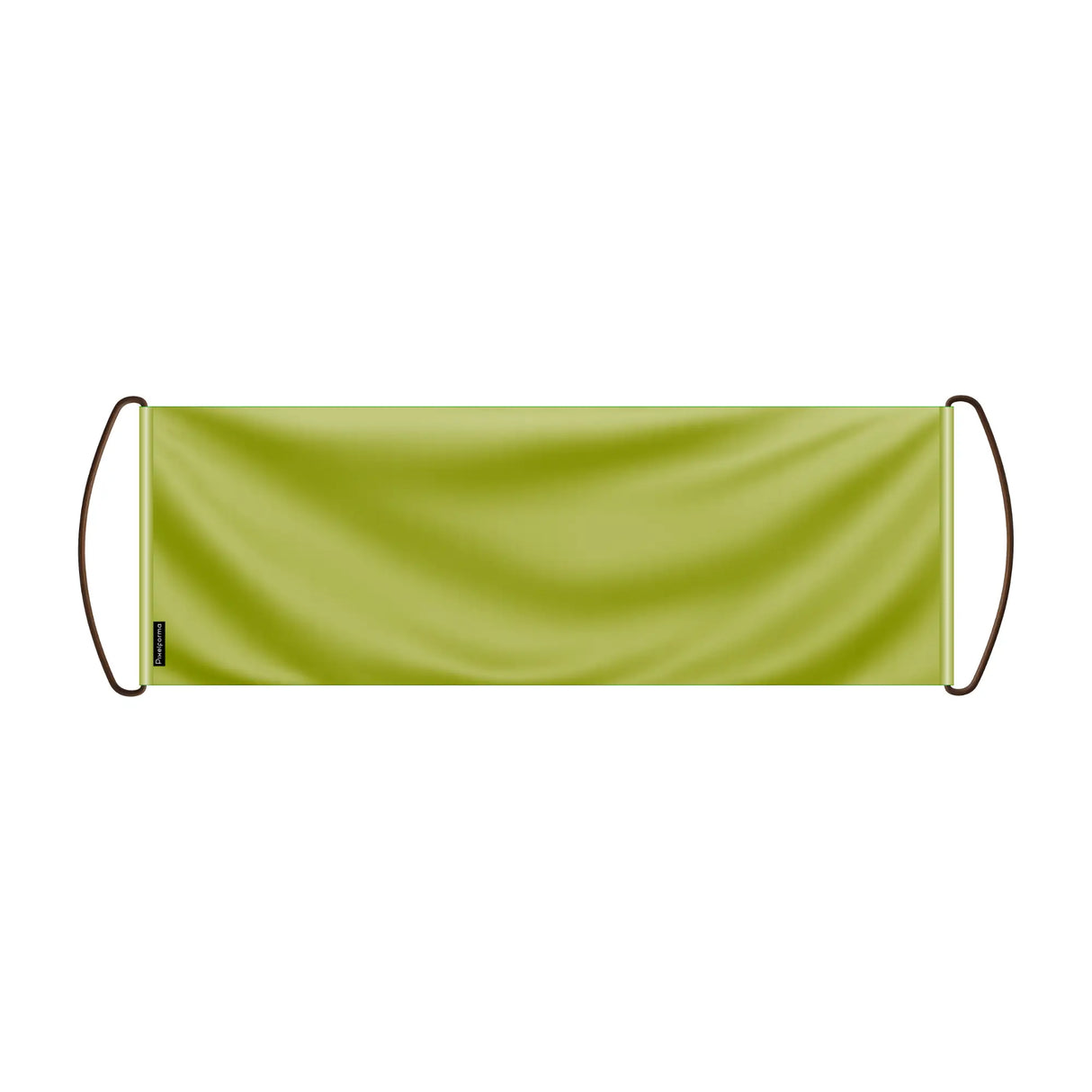 Bannière défilante france polyester vert clair événement sportif