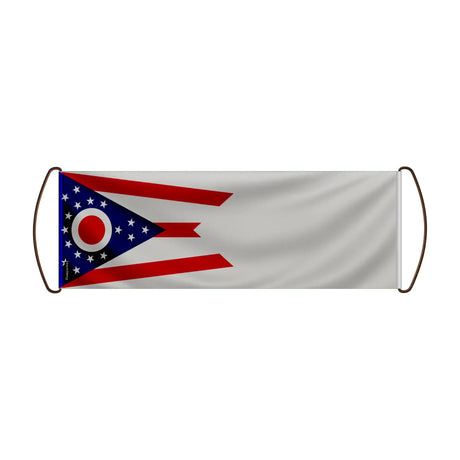 Bannière défilante ohio en polyester spécial événements sportifs