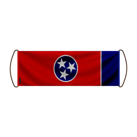 Bannière défilante tennessee polyester pour événements sportifs