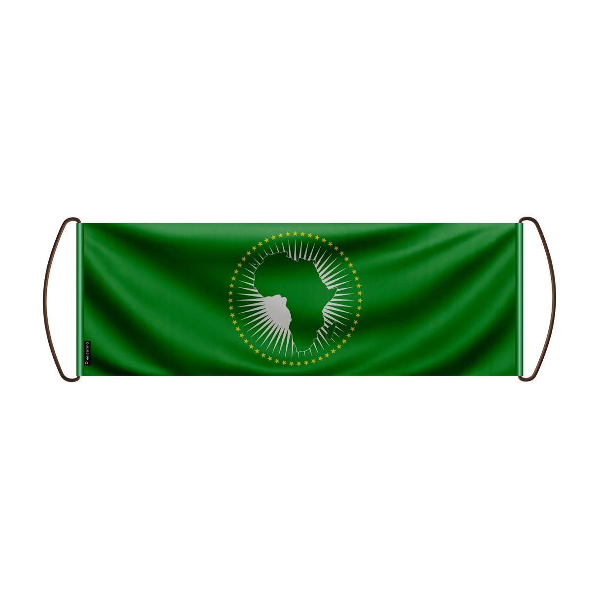 Bannière défilante union africaine polyester pour événements