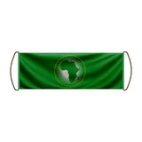 Bannière défilante union africaine polyester pour événements