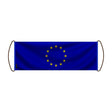 Bannière défilante union européenne polyester pour événements